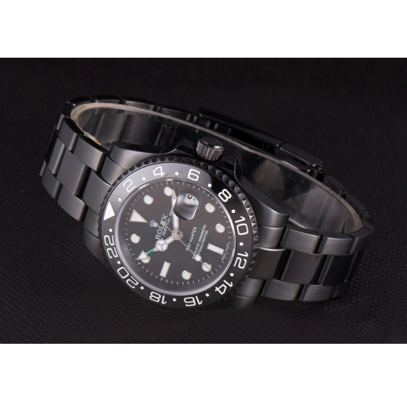 Best AAA Replica Sites PVD Pro-Hunter Master II Edition GMT Full Rolex 0807